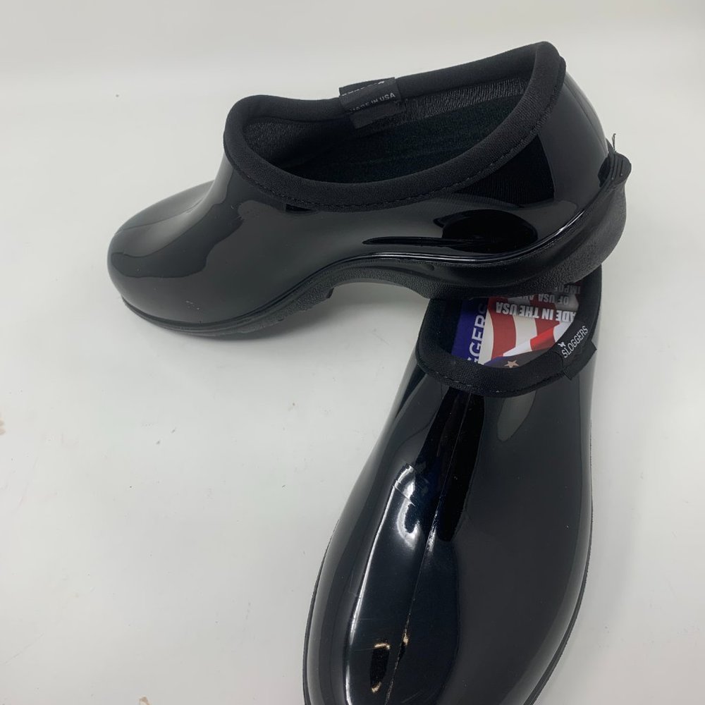 Brand New With Tags Sloggers Waterproof Rain & Garden Shoes Black - Picture 4 of 5